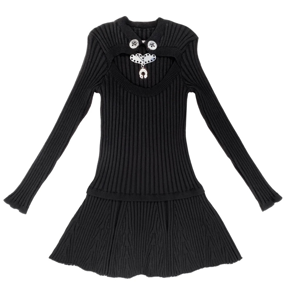 Chopova Lowena knit mini dress
